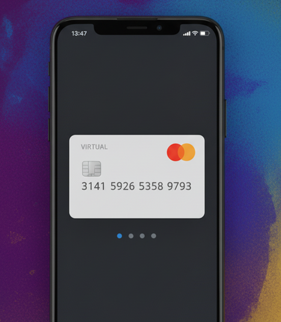 Virtual card for App Store payments